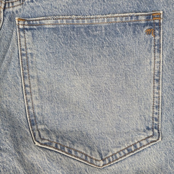 Madewell Jeans Womens Size 31 Mid Rise 90s Straight Jean Barbosa Wash Blue Pants - Picture 9 of 15